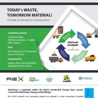 “TODAY´s WASTE, TOMORROW MATERIAL” workshop at WSED 2019