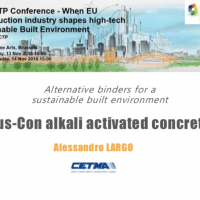 Alessandro Largo presentation at 8th ECTP conference